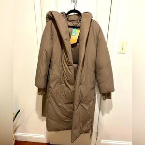 GAP Big Puff Coat- Duvet Wrap Parka